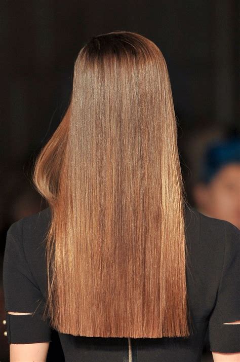 long straight blunt cut hairstyles.